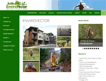 Tablet Screenshot of envirovector.com